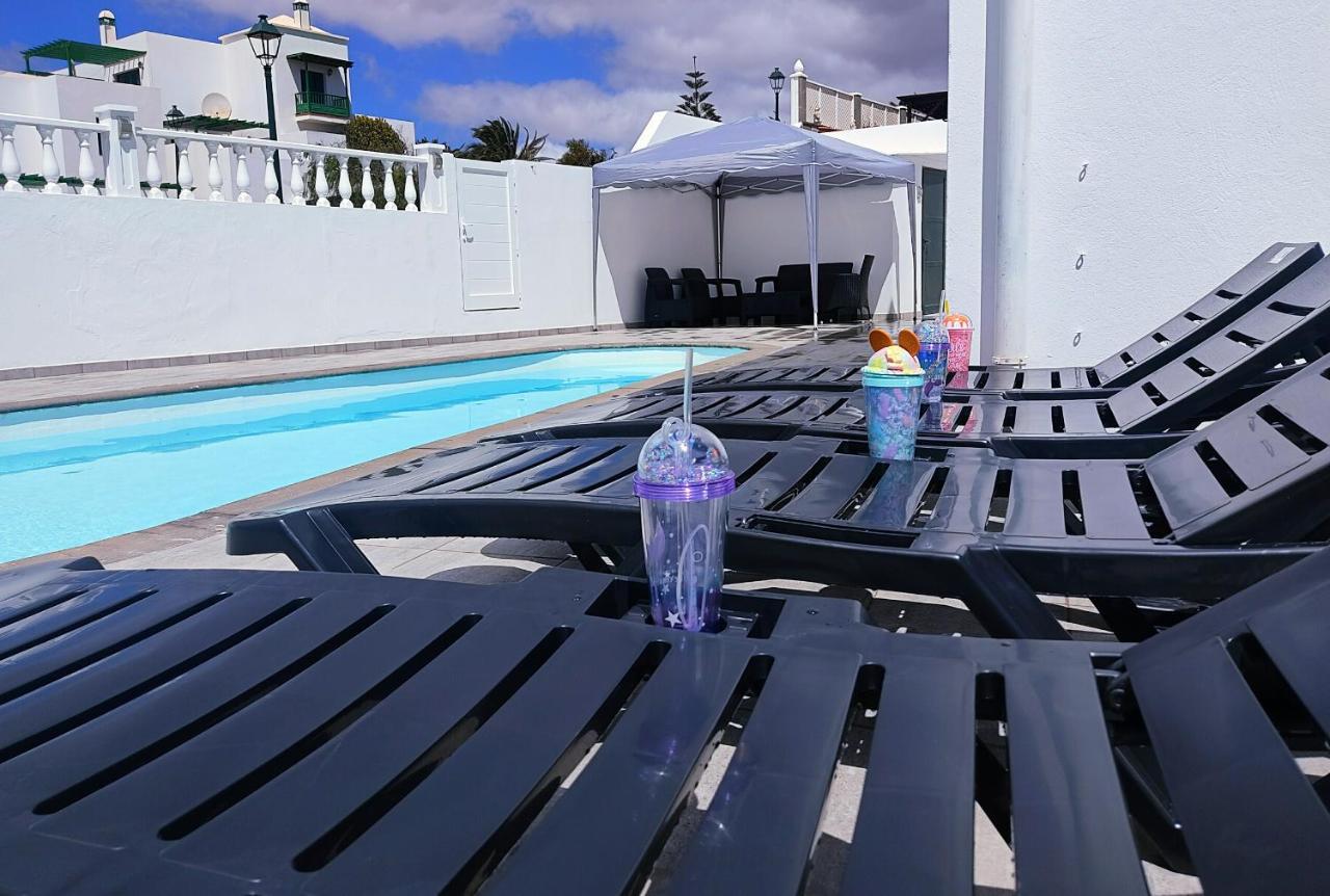 Love Gara, Duplex Pareado Piscina Privada Y Climatizada By Flamingo House Costa Teguise Luaran gambar